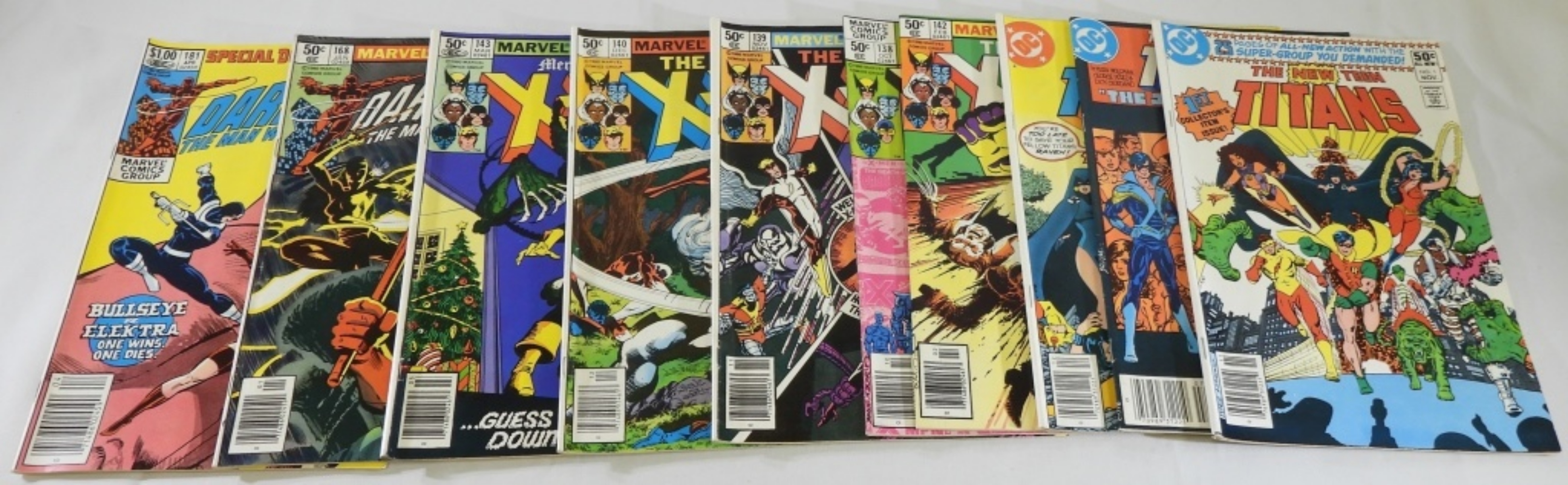 (7) Marvel & (3) DC Mixed Lot