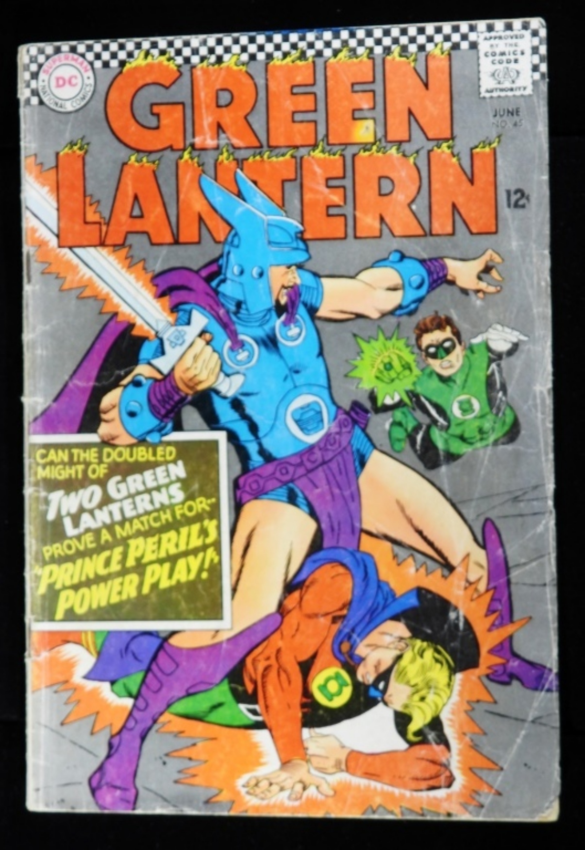 Green Lantern #45 1966 DC Silver Age Raw