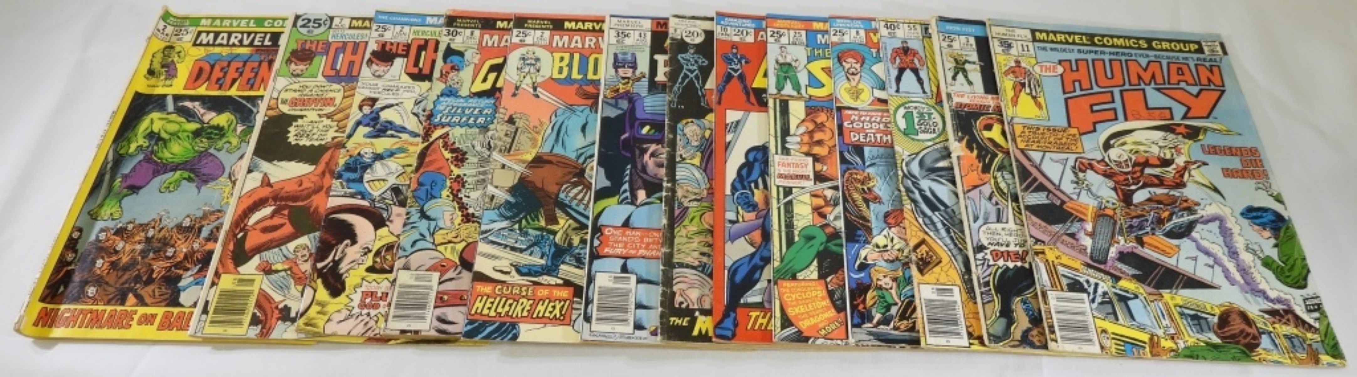 (13) Mixed Marvel Comics