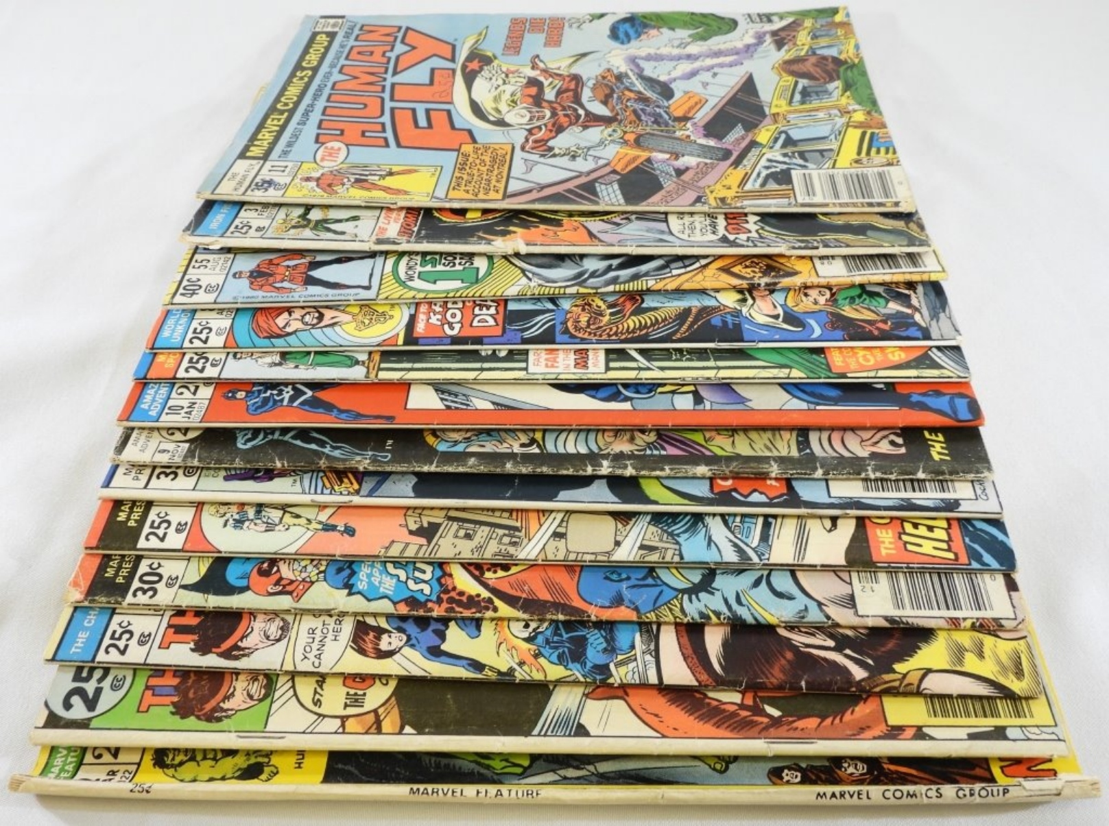 (13) Mixed Marvel Comics
