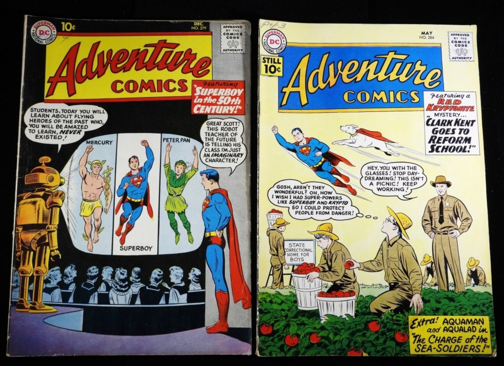 (2) Adventure Comics Silver Age G-VG
