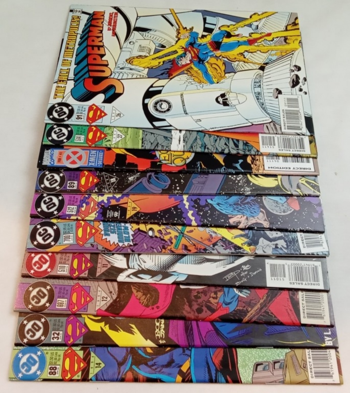 (9) DC & (1) Marvel Comic
