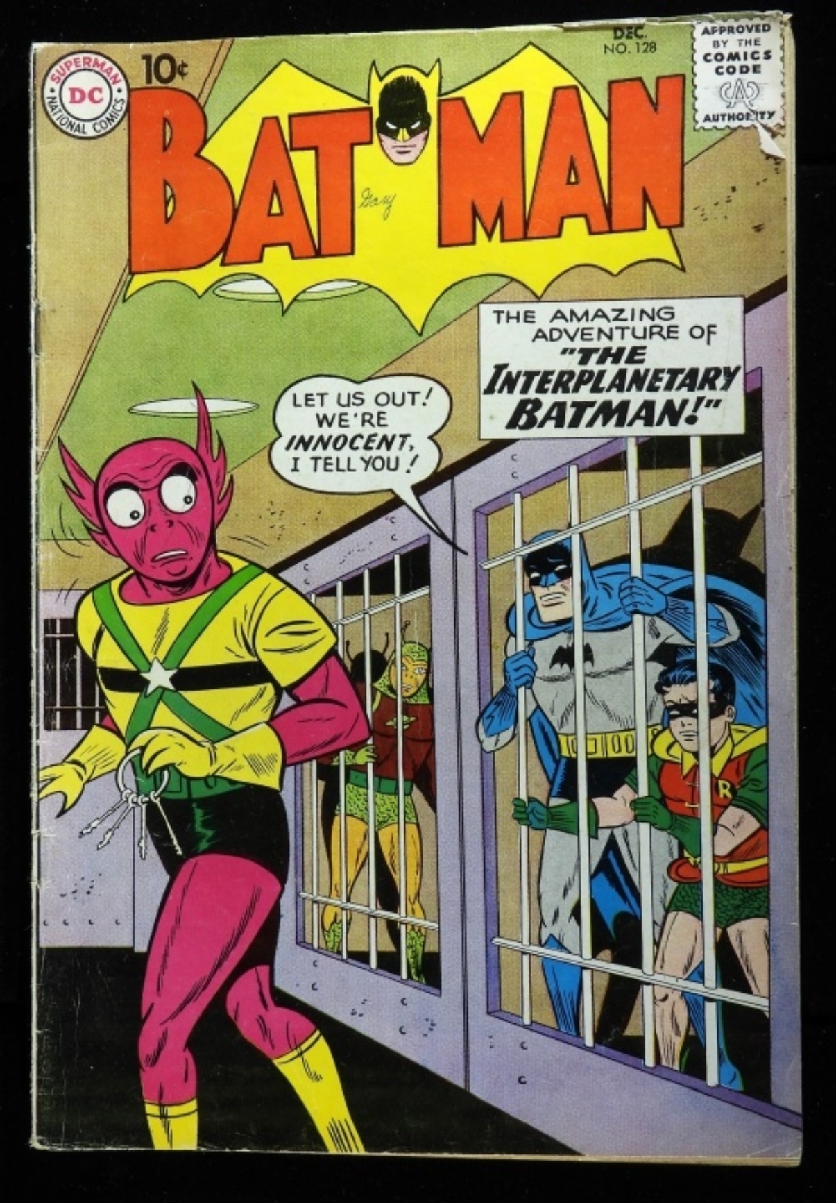 Batman #128 1959, DC Silver Age