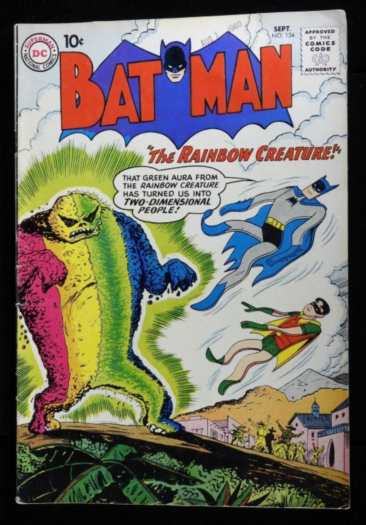 Batman #134 1960 DC Silver Age