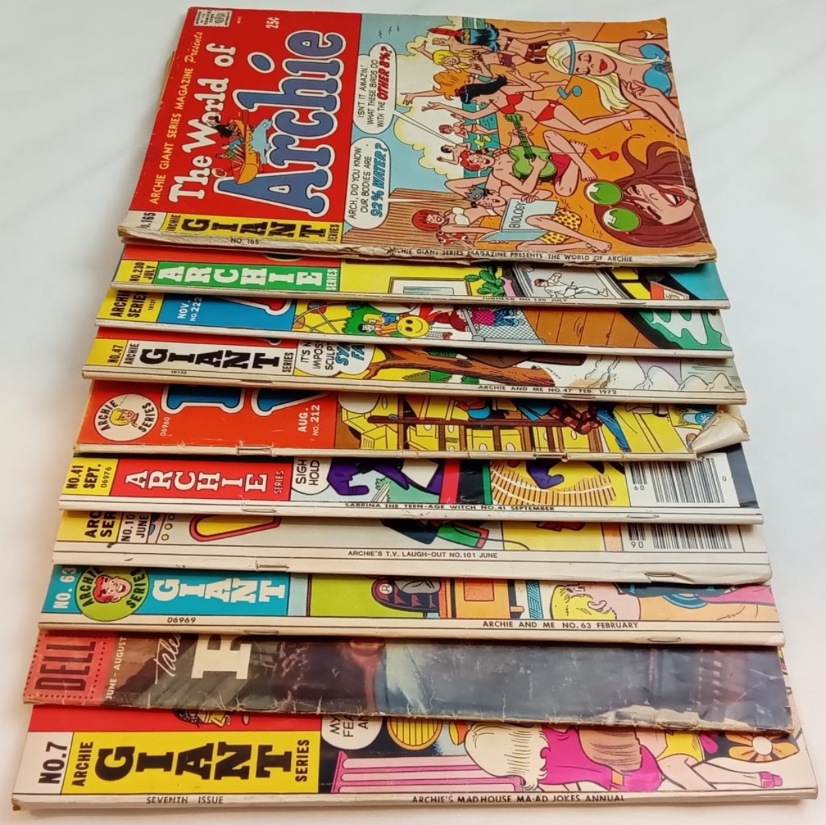 (9) Archie & (1) Dell Comics