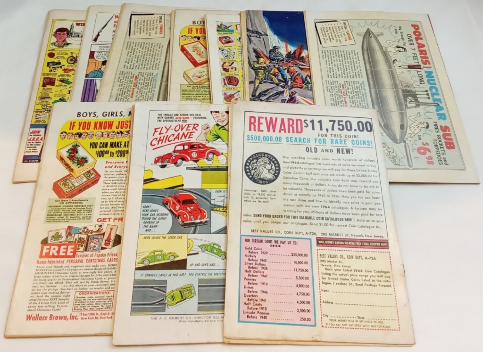 (10) Vintage Comics Mixed Lot