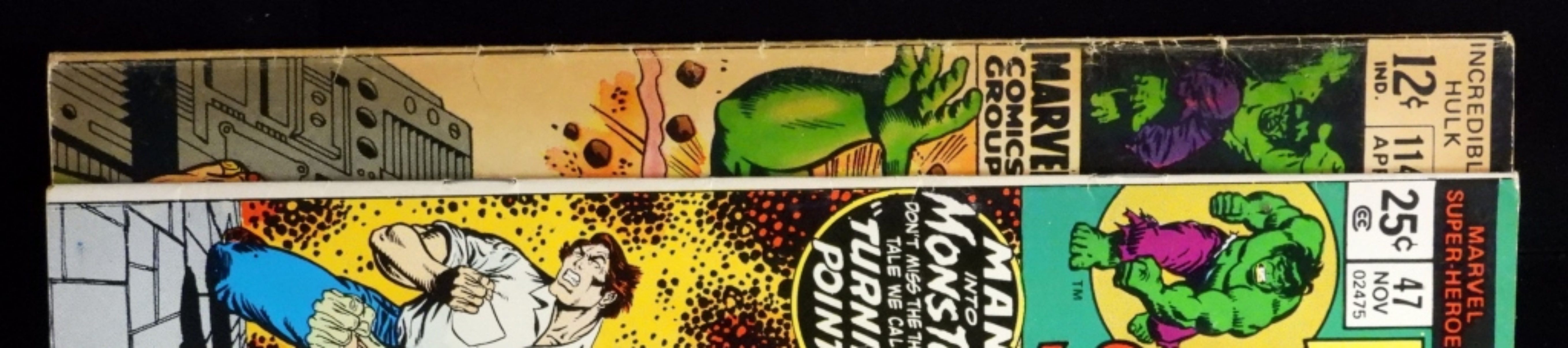 Hulk #114 & Marvel Super-Heroes #47 Lot