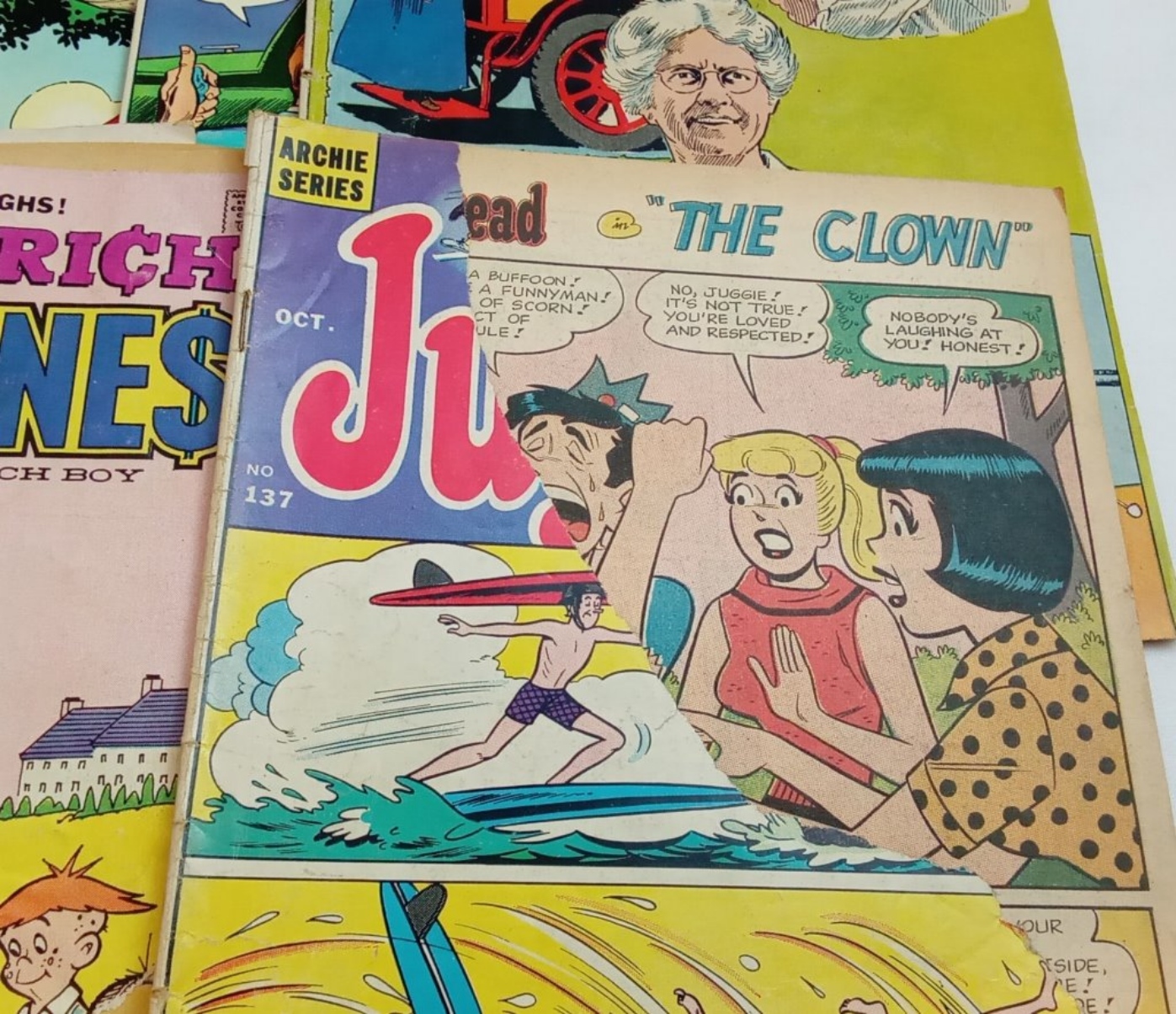 (10) Vintage Comics Mixed Lot