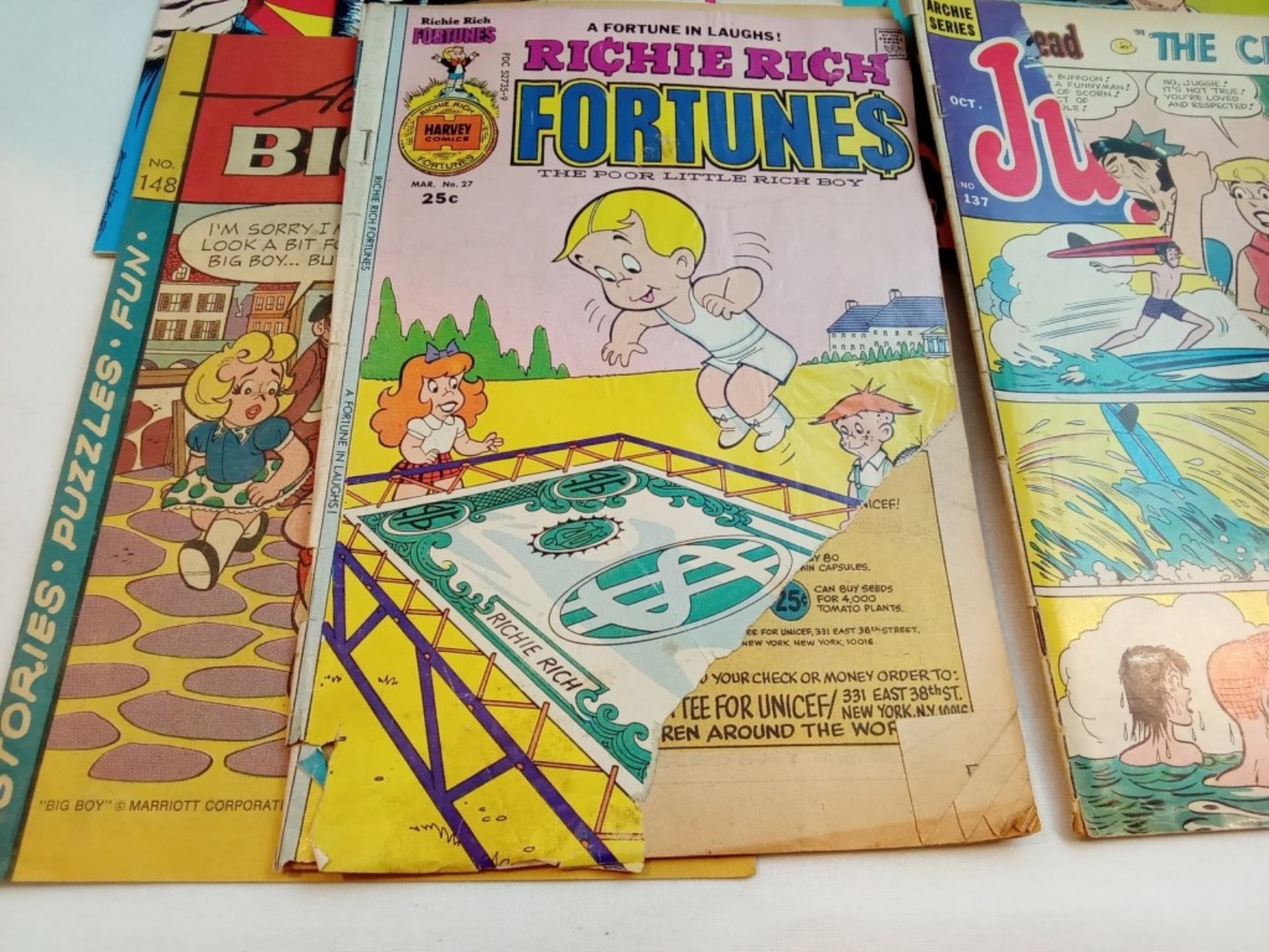 (10) Vintage Comics Mixed Lot