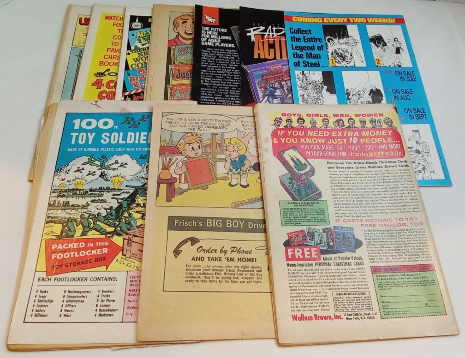 (10) Vintage Comics Mixed Lot