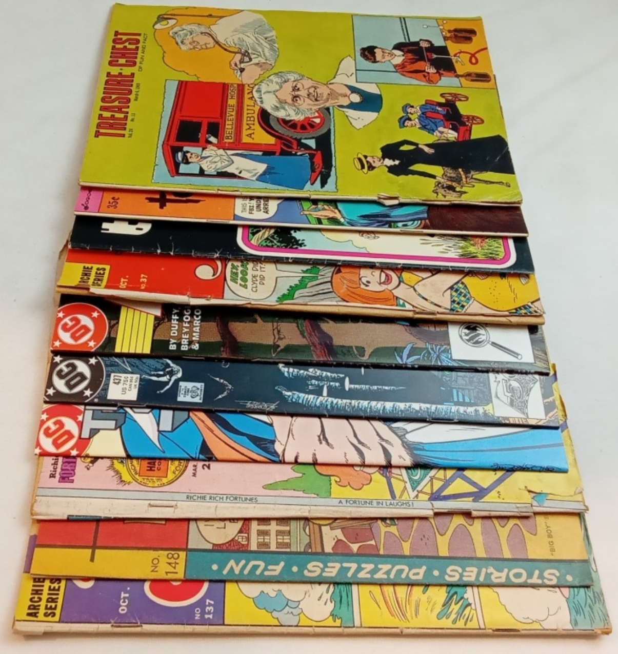 (10) Vintage Comics Mixed Lot