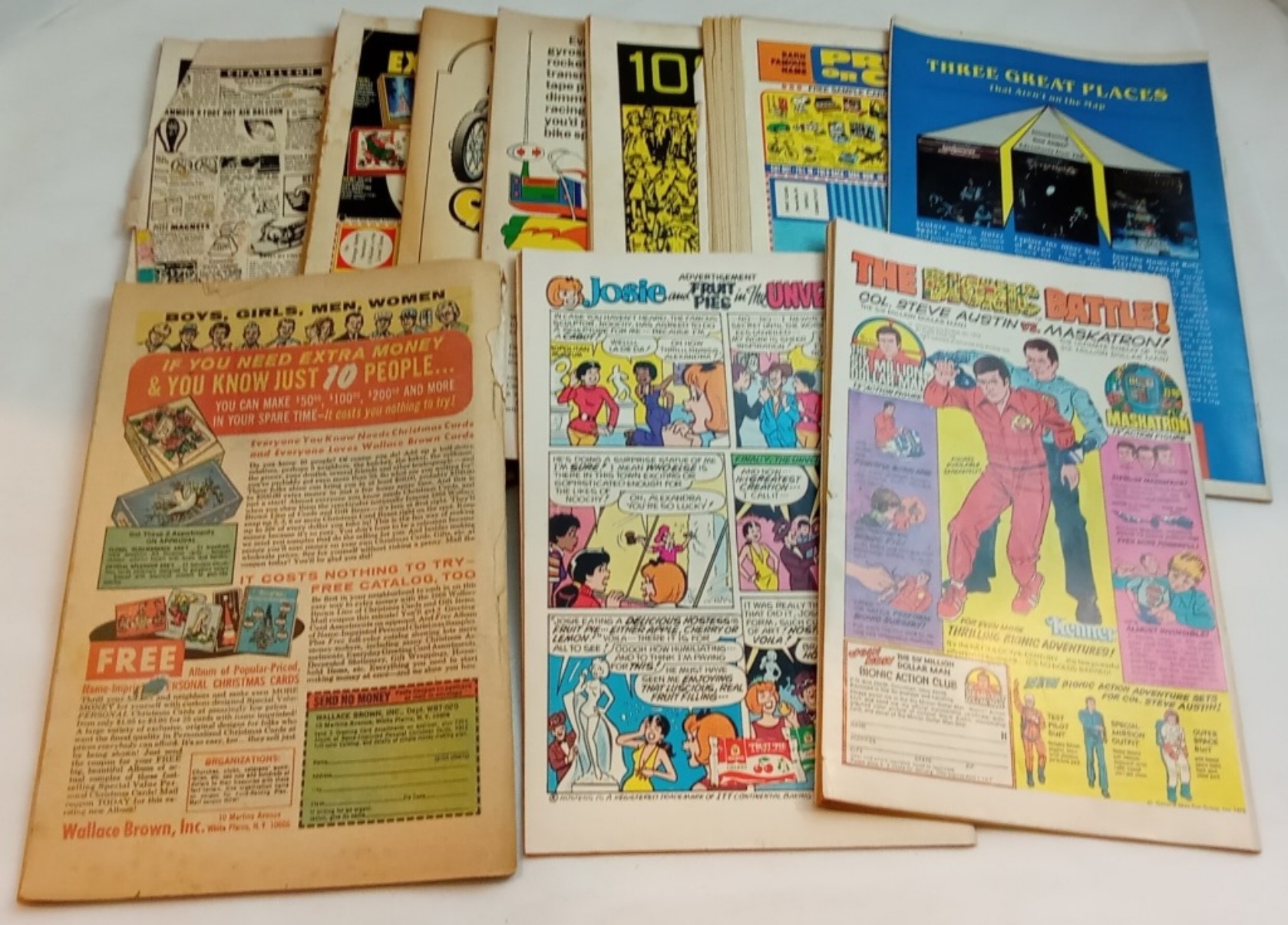 (10) Old Mixed Comics