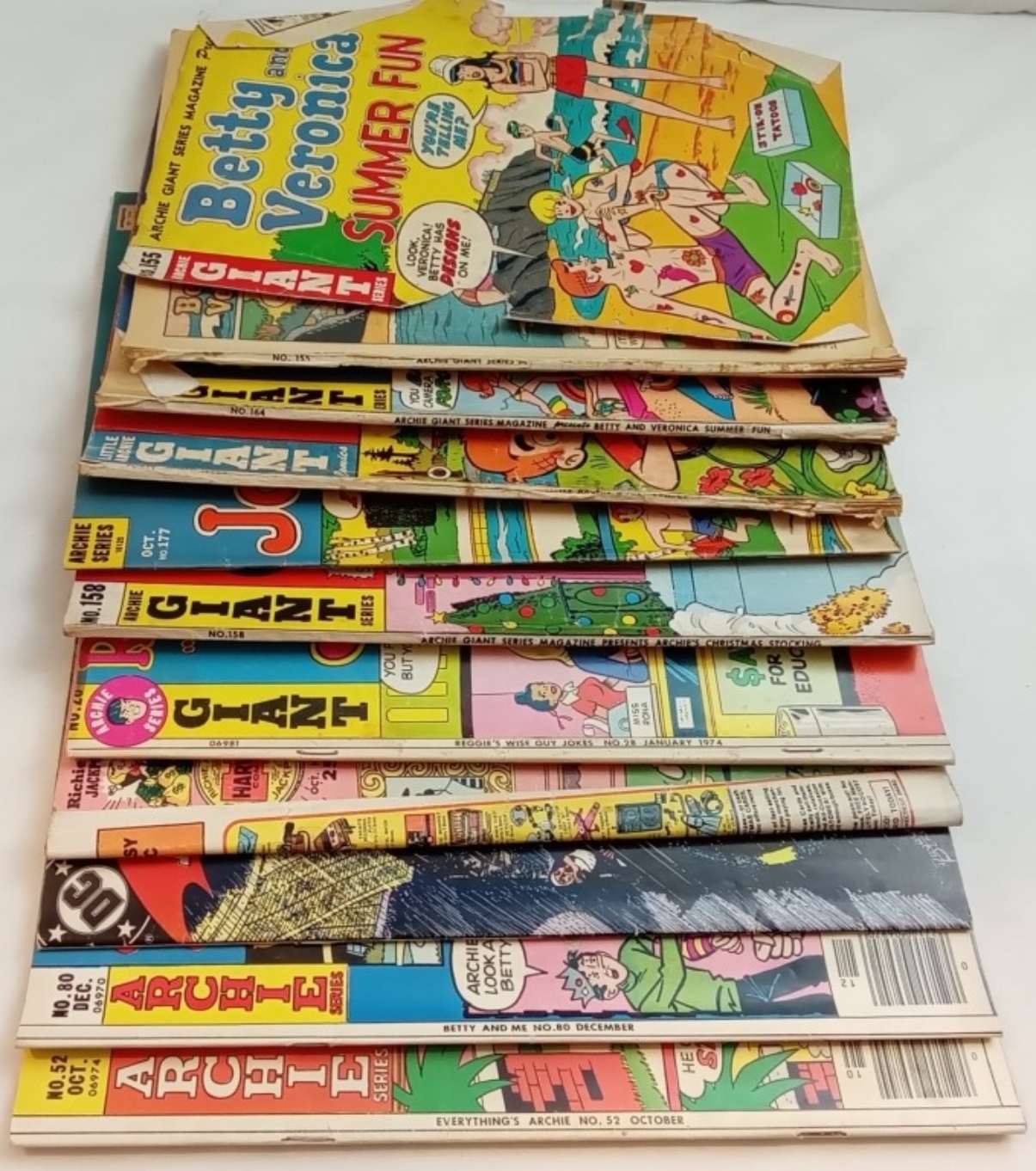 (10) Old Mixed Comics