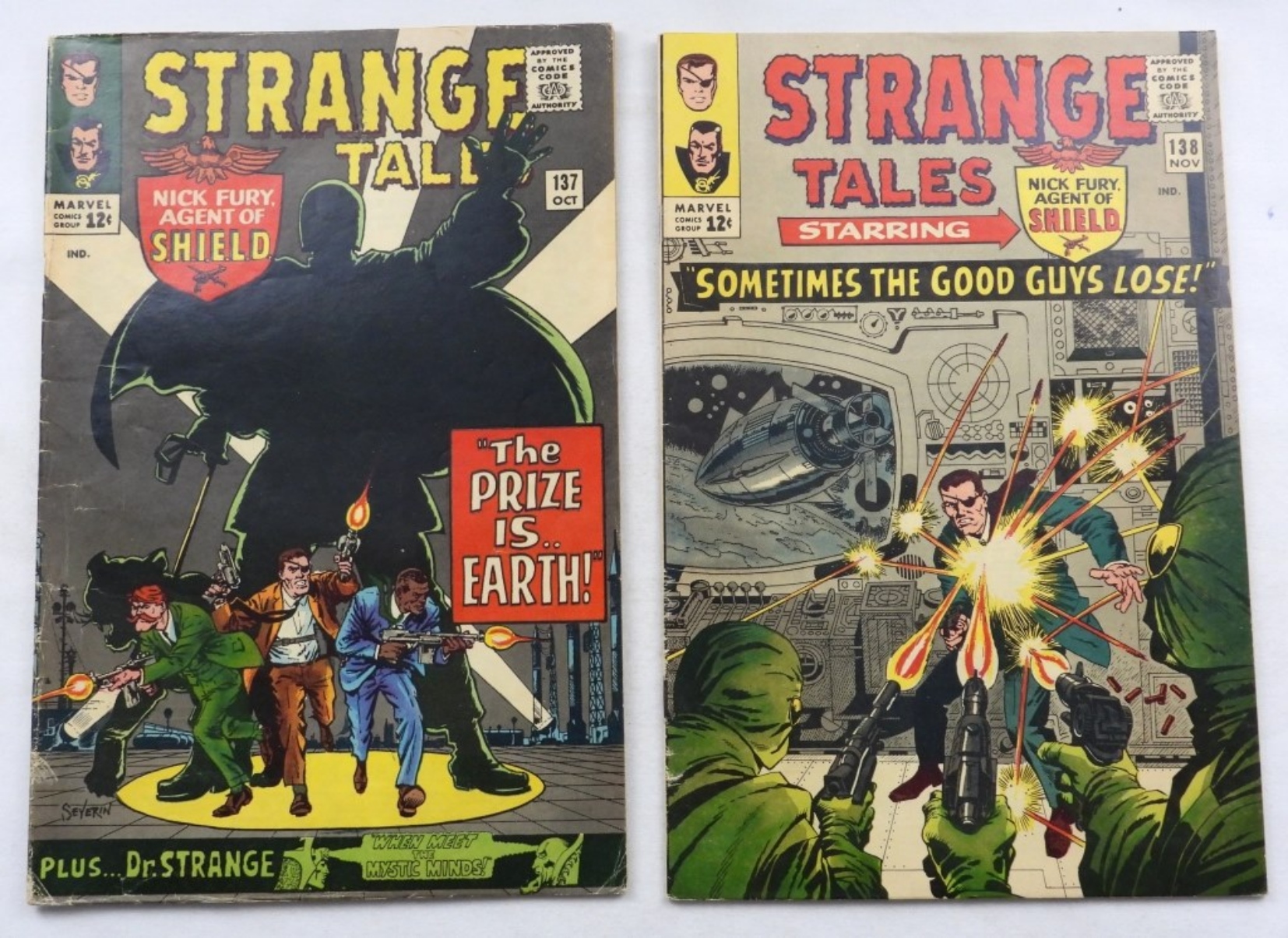Strange Tales #137 & 138 1965, Marvel