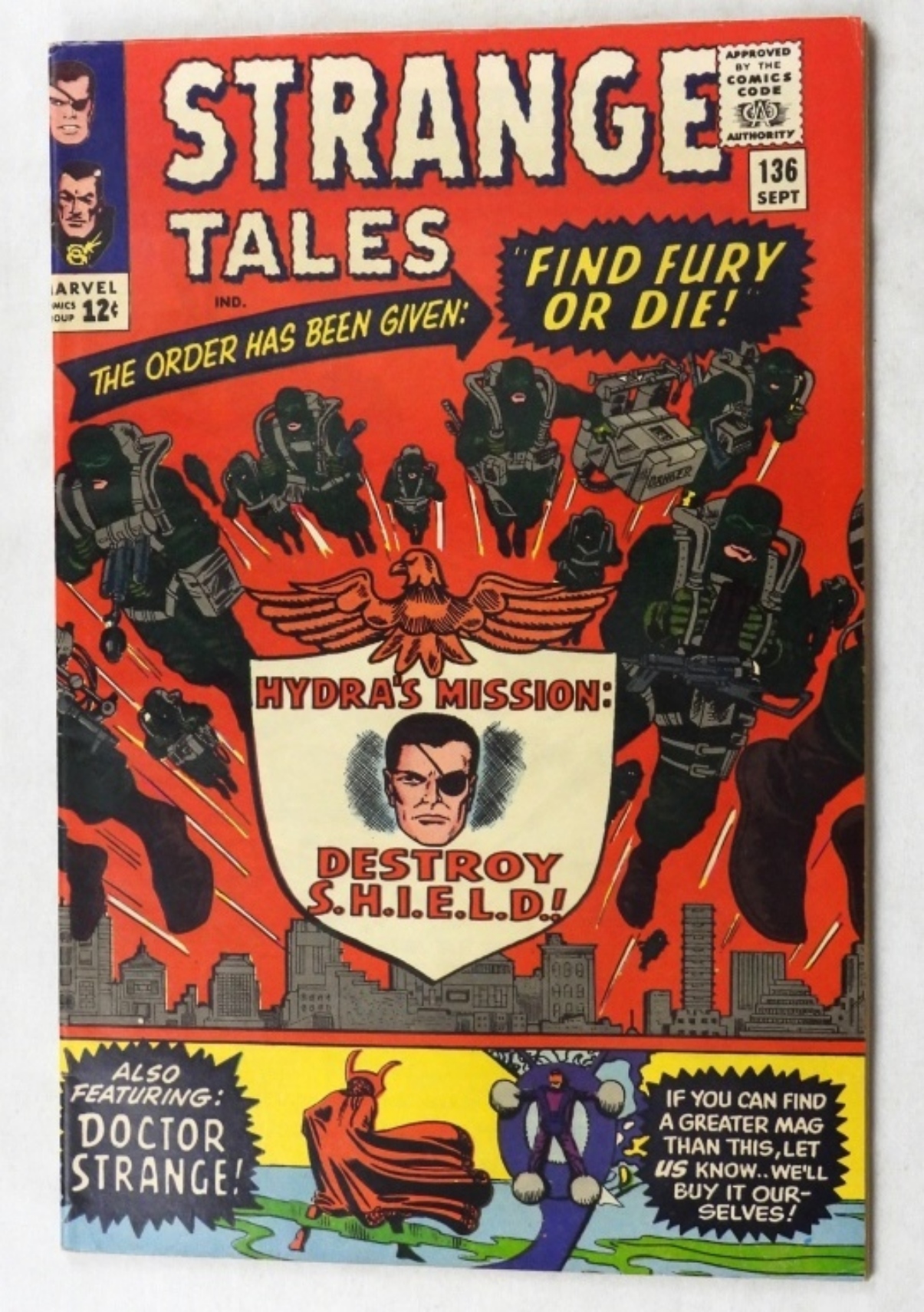 Strange Tales #136 1965, Marvel