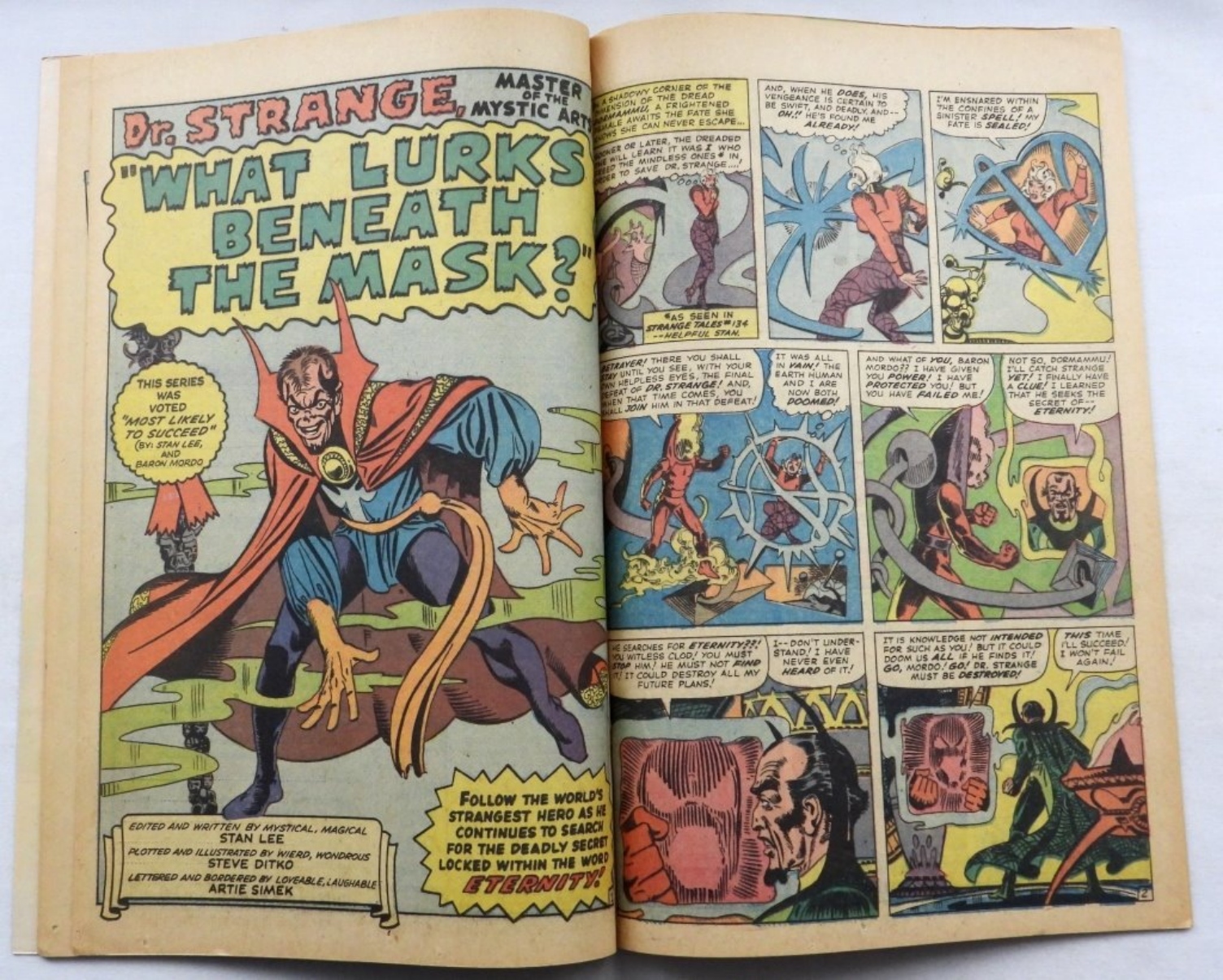 Strange Tales #136 1965, Marvel