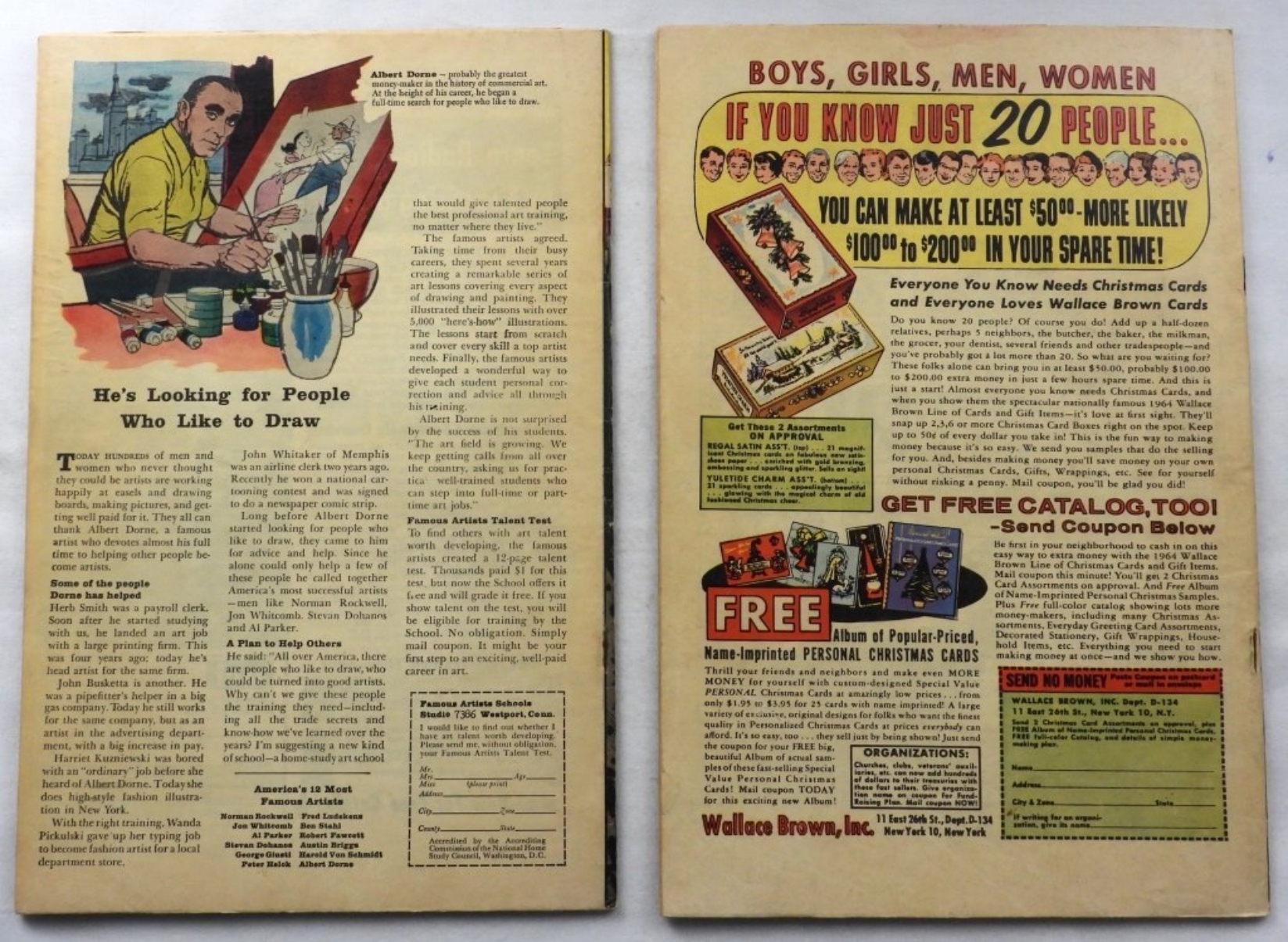 Strange Tales #124 & #127 Marvel 1964