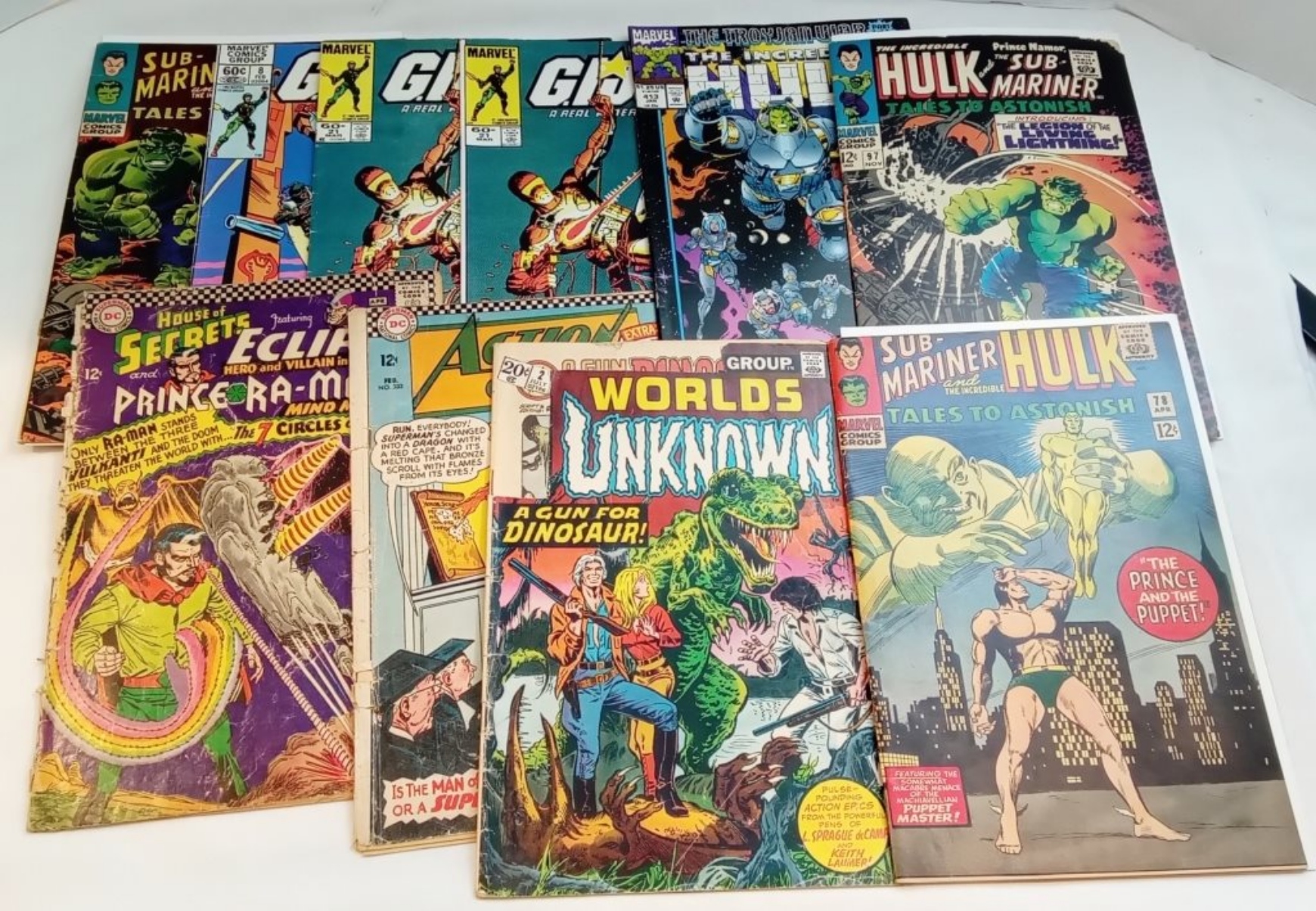 (10) Marvel & DC Mixed Lot