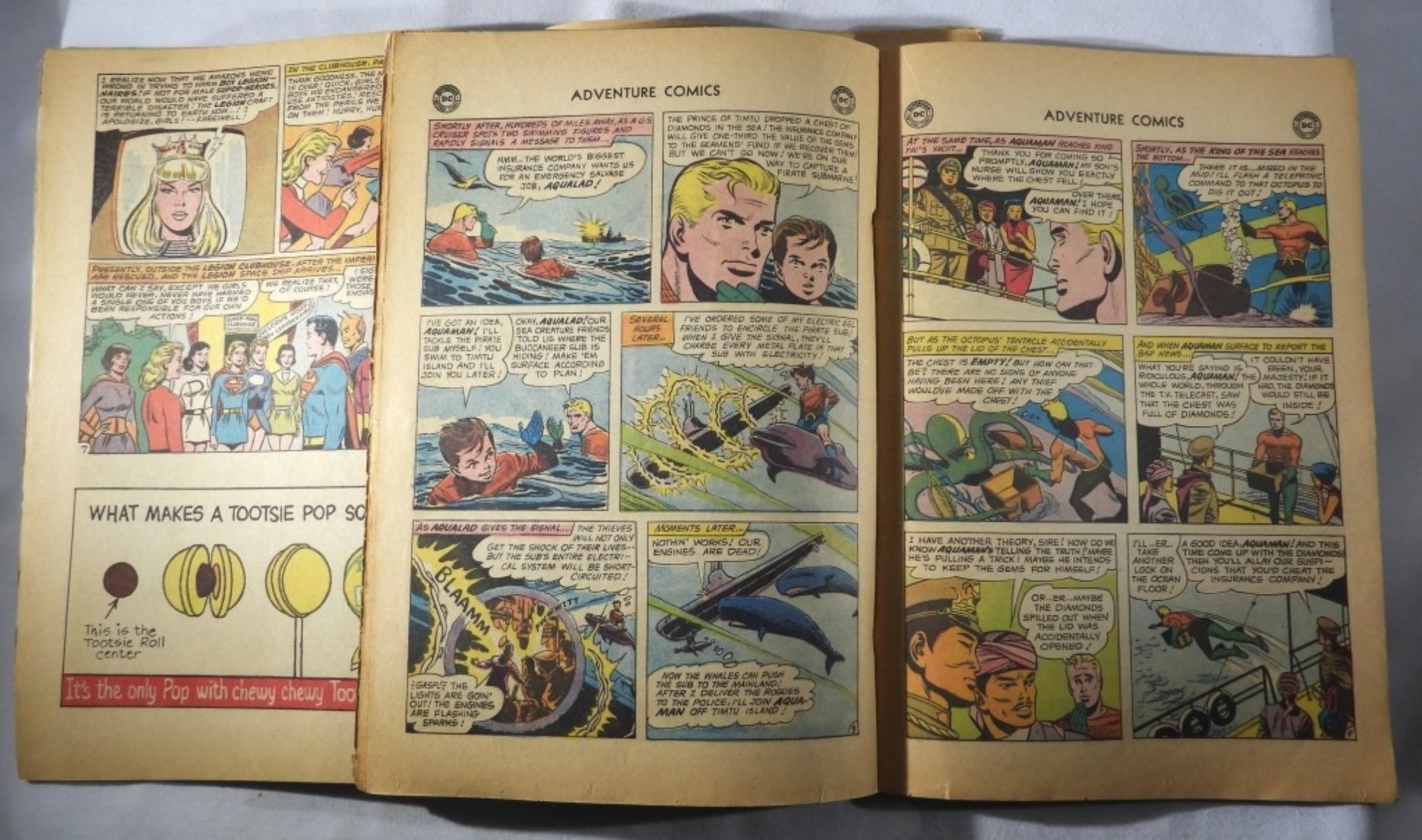 Adventure Comics #326 & #276 DC Silver Age