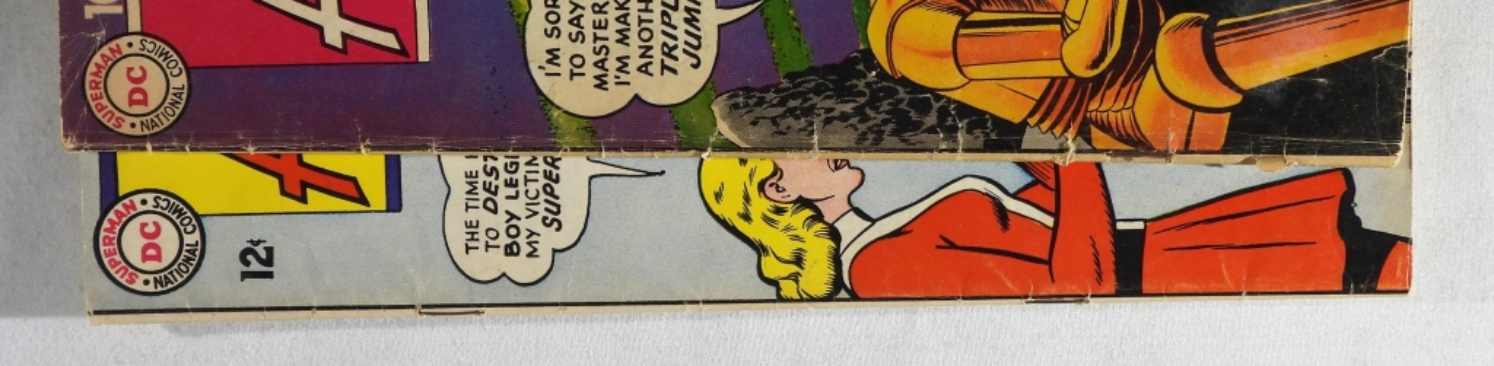 Adventure Comics #326 & #276 DC Silver Age