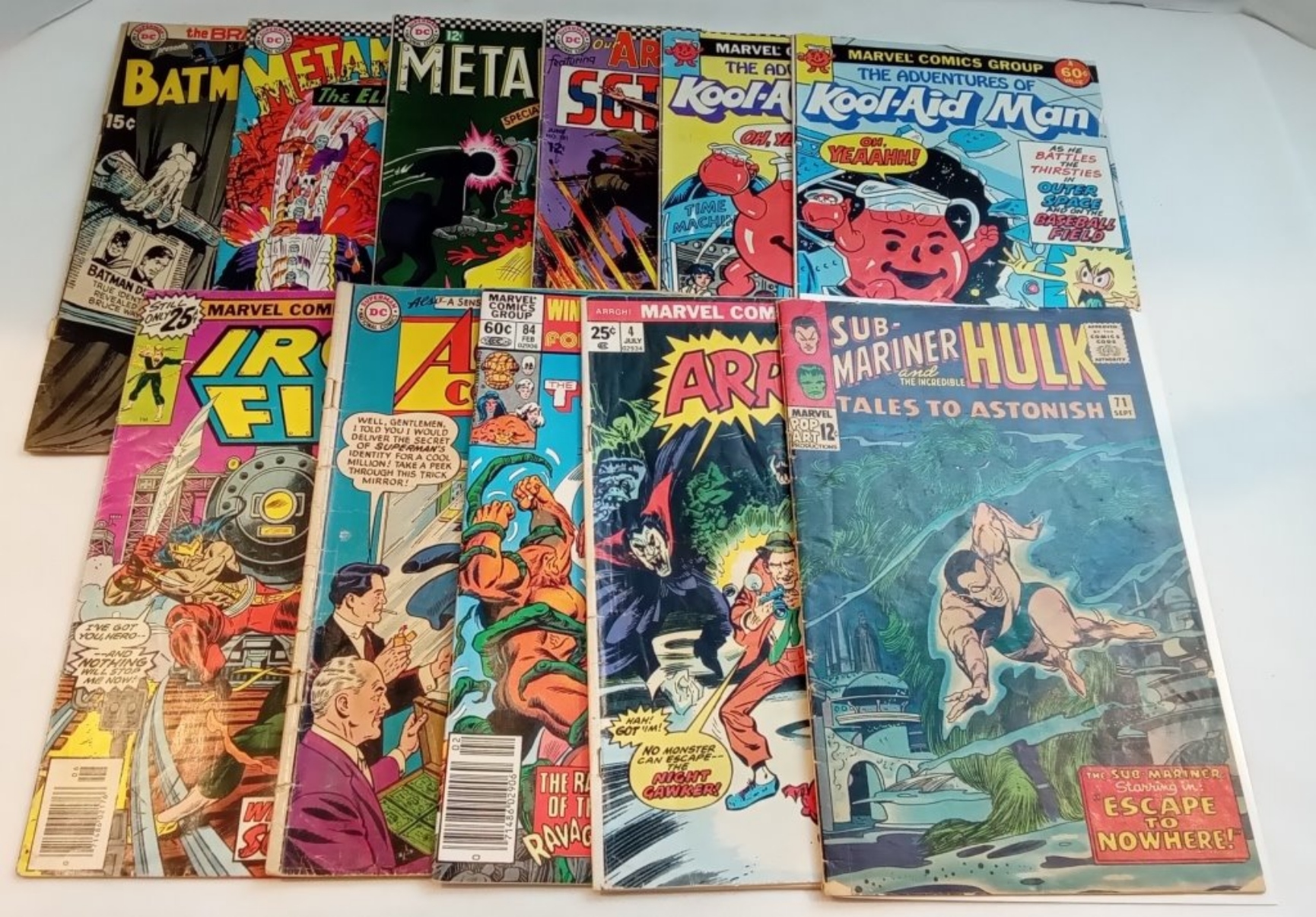 (5) DC & (5) Marvel Comics