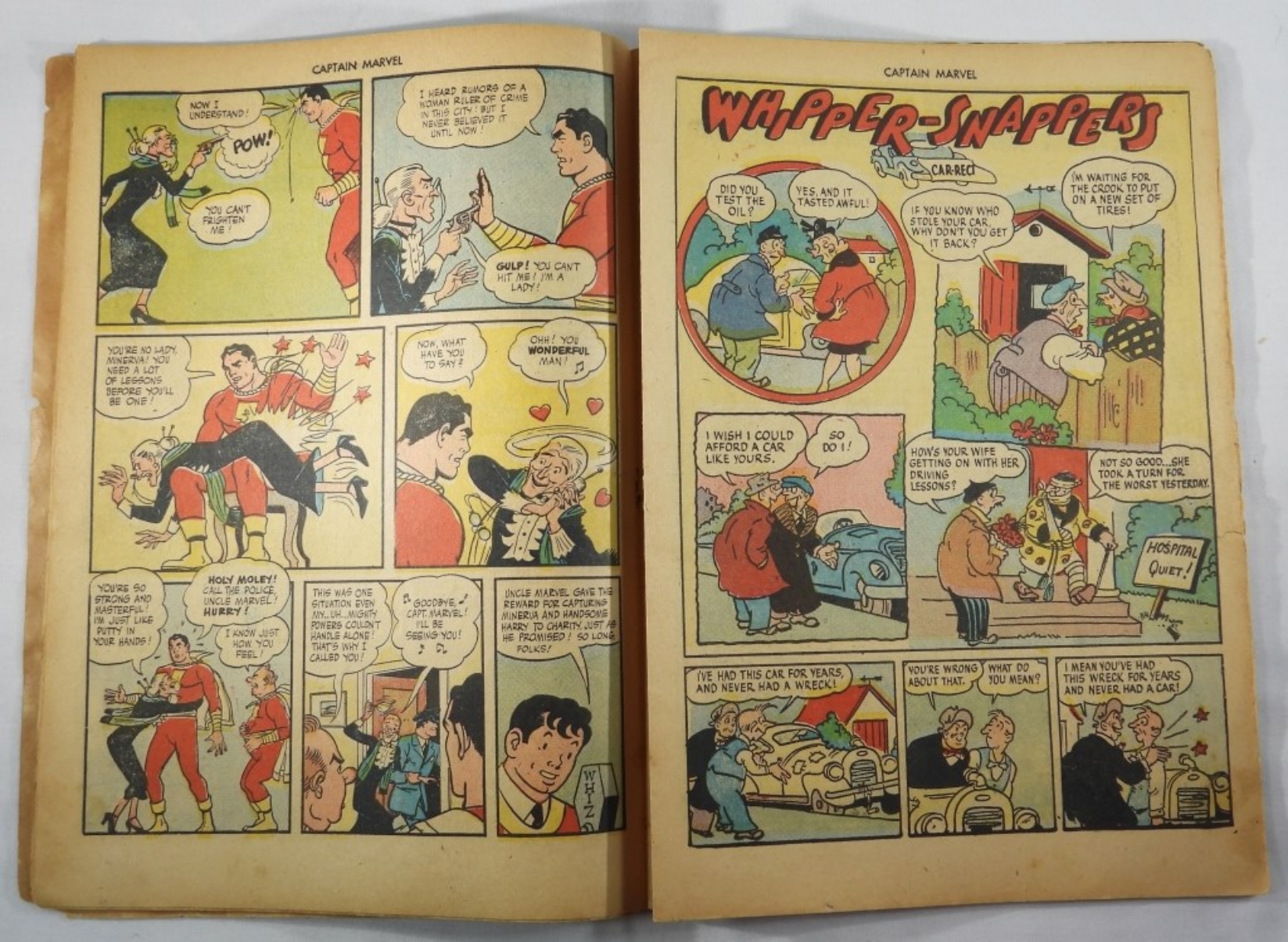 Captain Marvel Adventures #59 1946 Fawcett