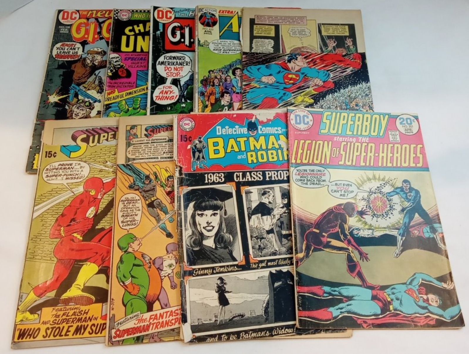 (10) Lot Of DC Comics