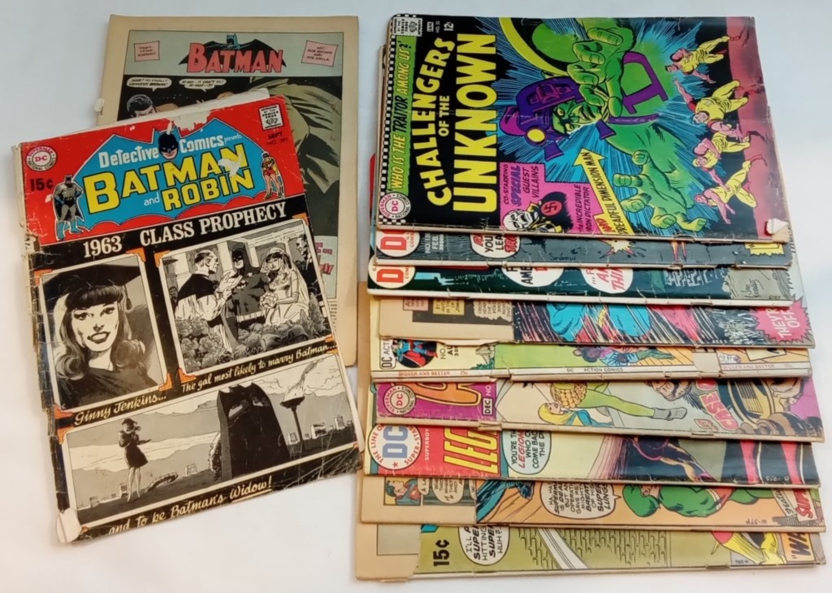 (10) Lot Of DC Comics