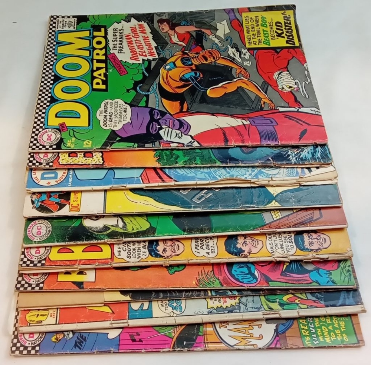 (10) Vintage DC Comics