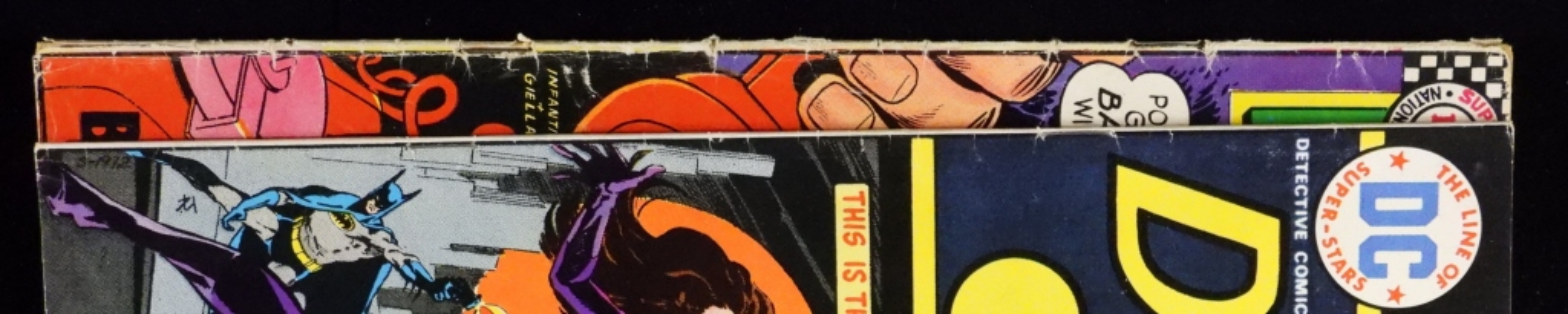 Detective Comics #360 & #448 Batman Lot Raw