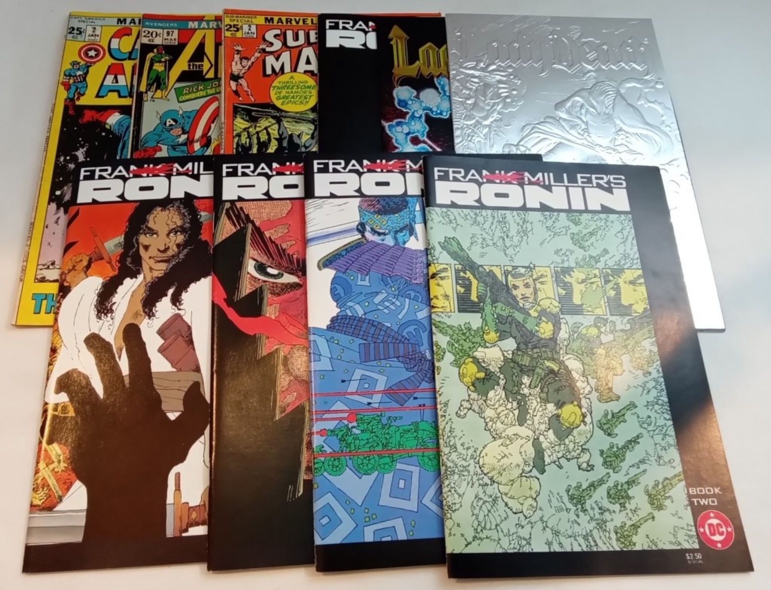 (10) Bronze Age & Modern Age Comics