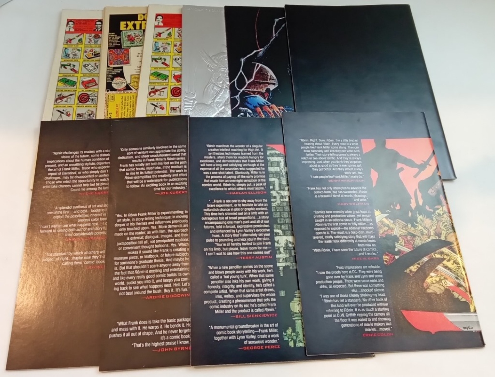 (10) Bronze Age & Modern Age Comics