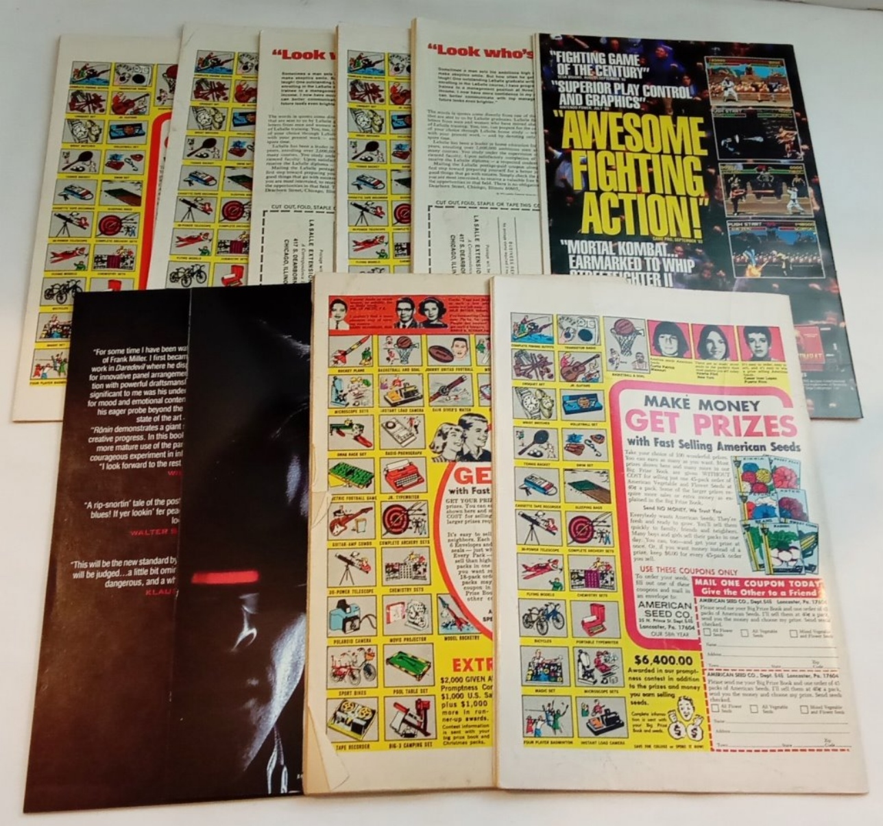 (7) Bronze Age Marvel & (3) Modern Comics