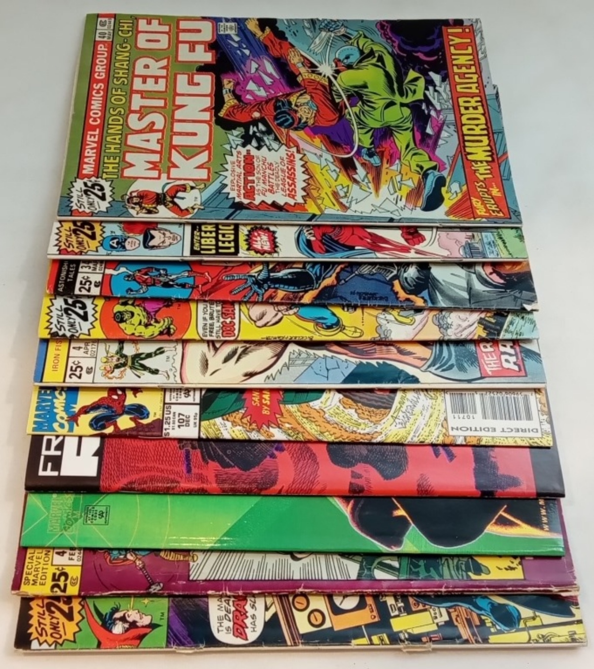 (7) Bronze Age Marvel & (3) Modern Comics