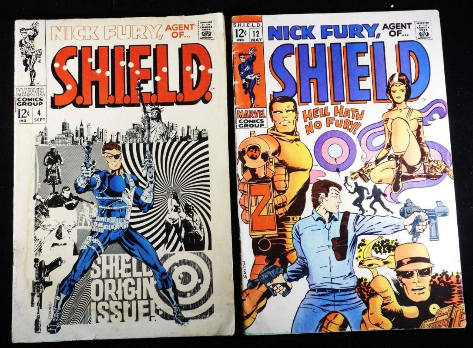 Nick Fury Agent of SHIELD #4 & #12