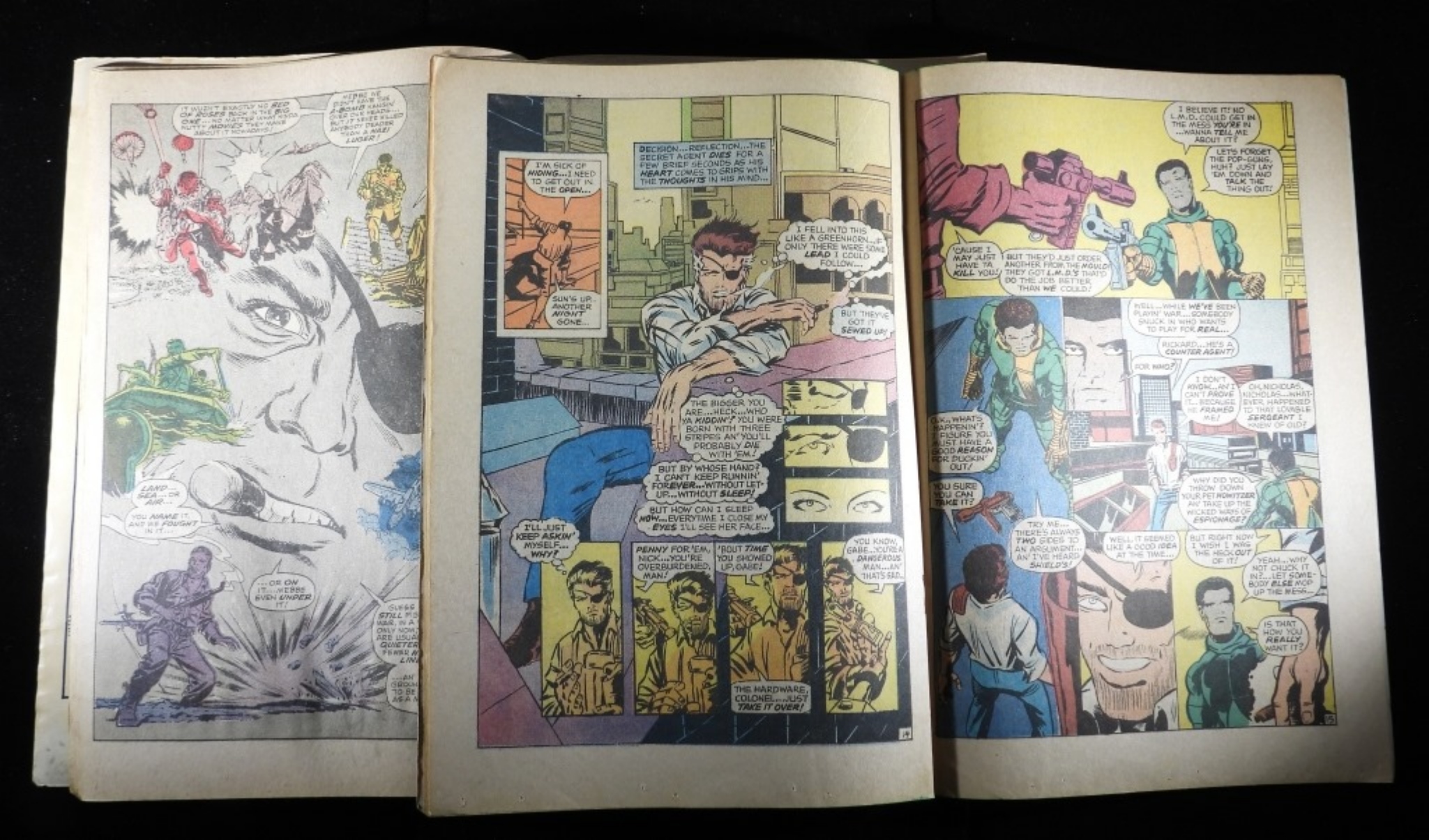 Nick Fury Agent of SHIELD #4 & #12