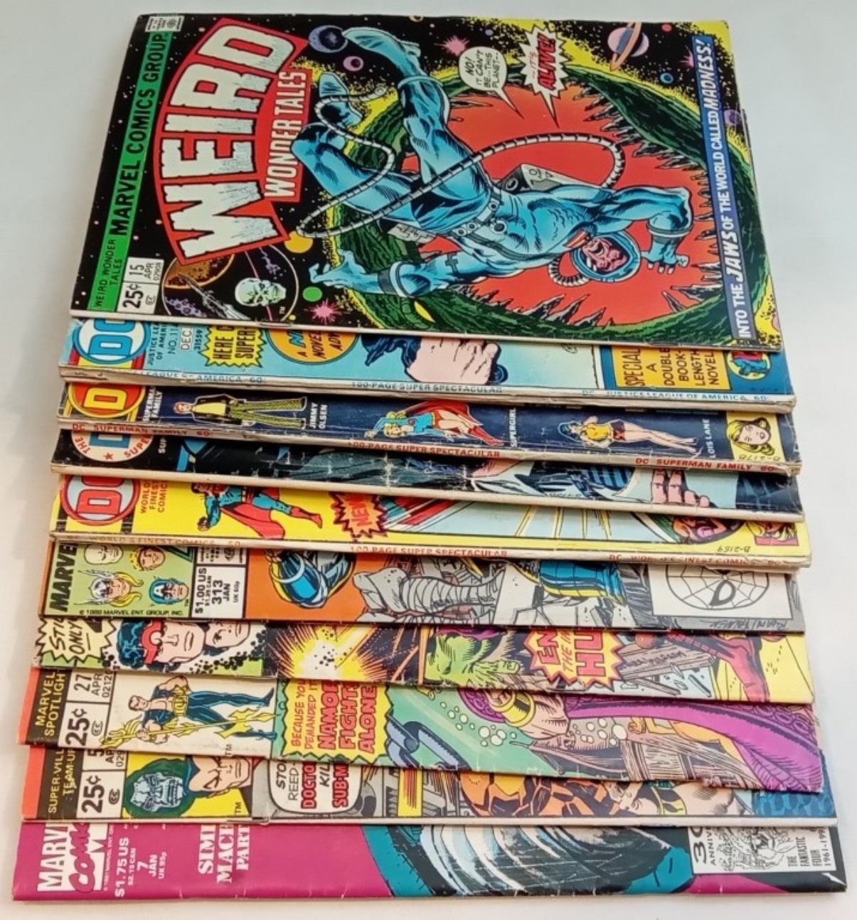 (4) DC & (6) Marvel Comics
