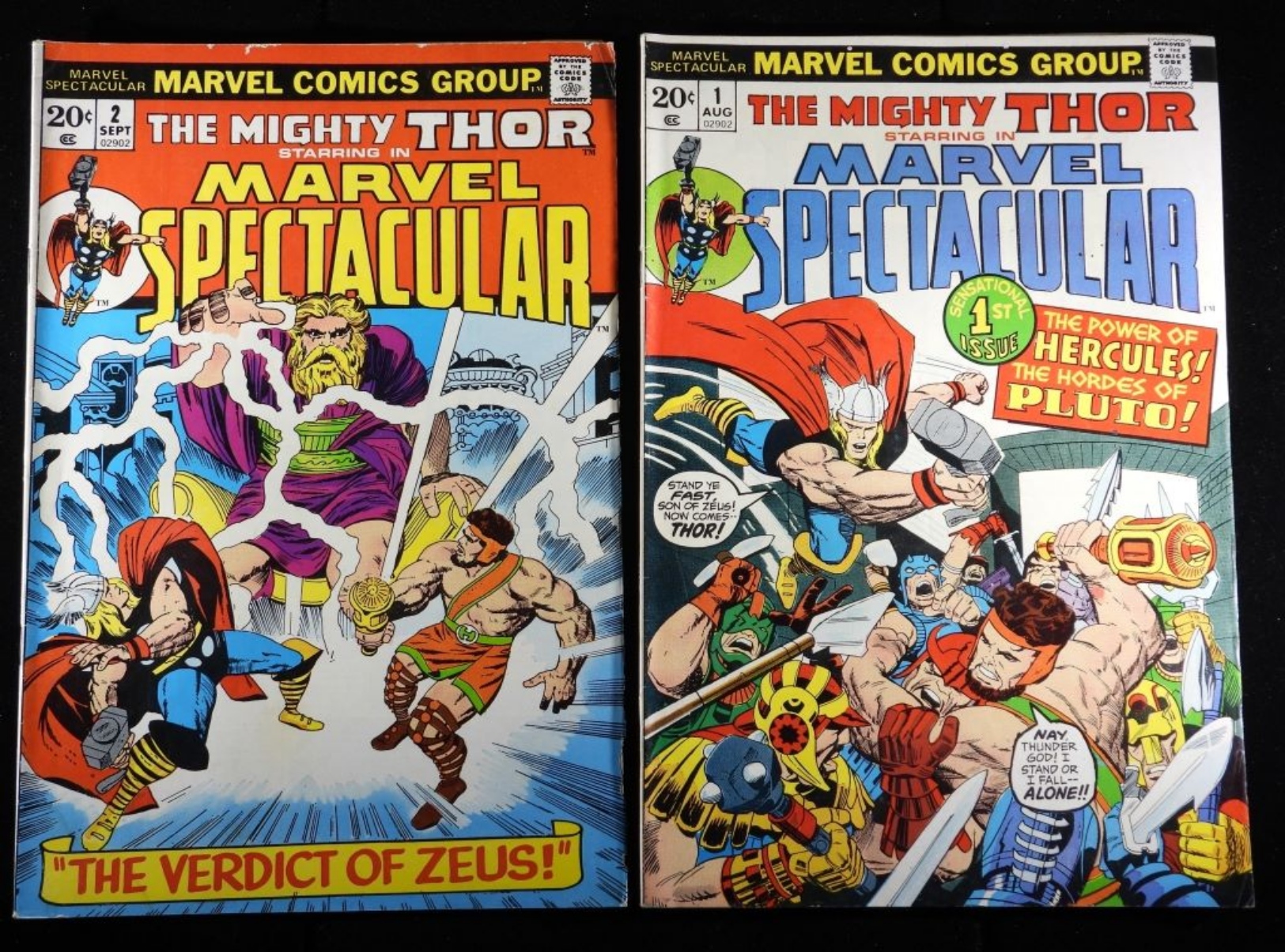 Marvel Spectacular Thor #1 & #2 1973