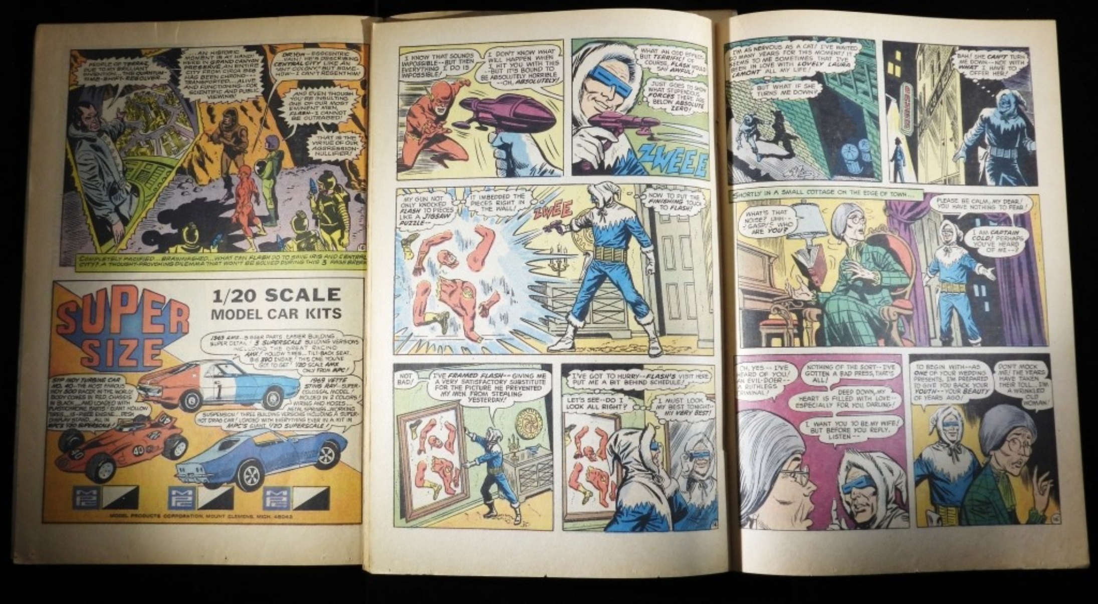 Flash #184 & #193 DC Comics 1968-69