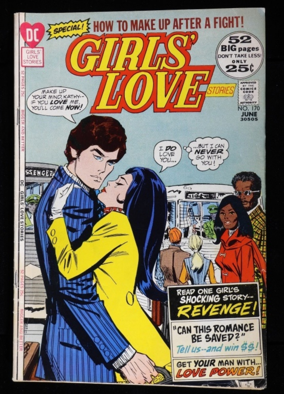 Girls' Love Stories #170 DC 1972