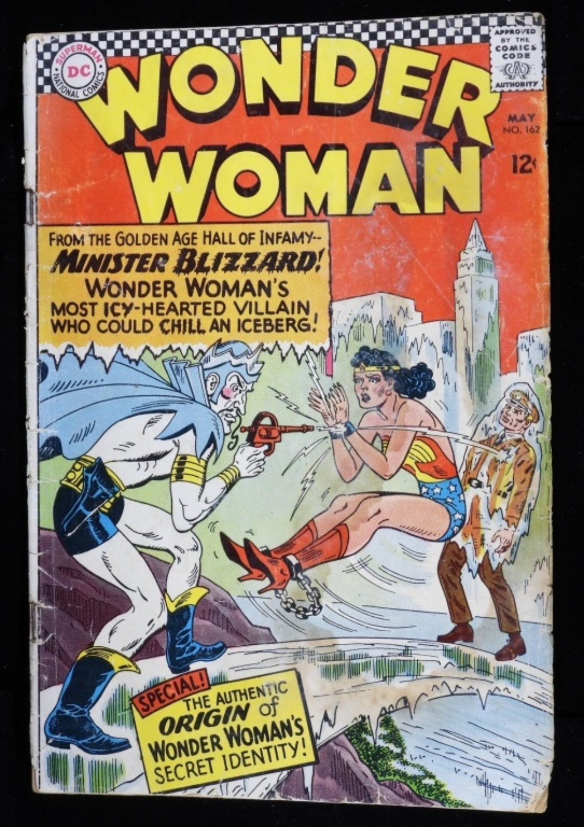 Wonder Woman #162 1966 DC Silver Age