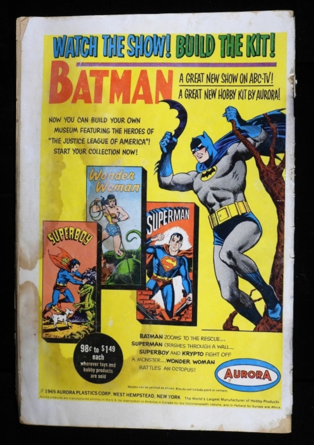 Wonder Woman #162 1966 DC Silver Age
