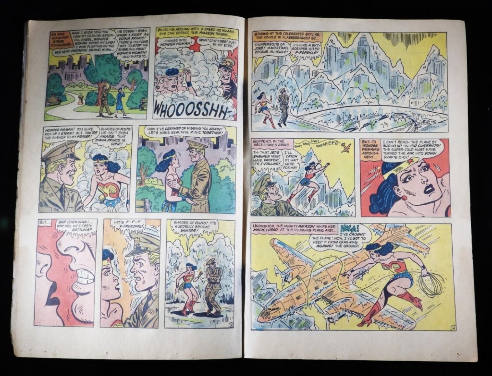 Wonder Woman #162 1966 DC Silver Age