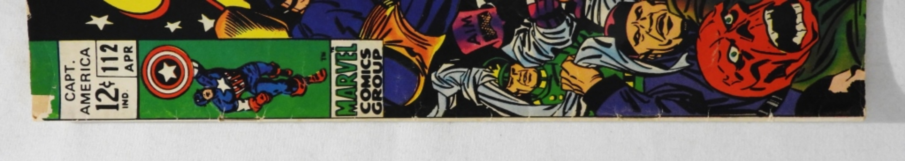 Captain America #112 1969 Marvel Silver Age