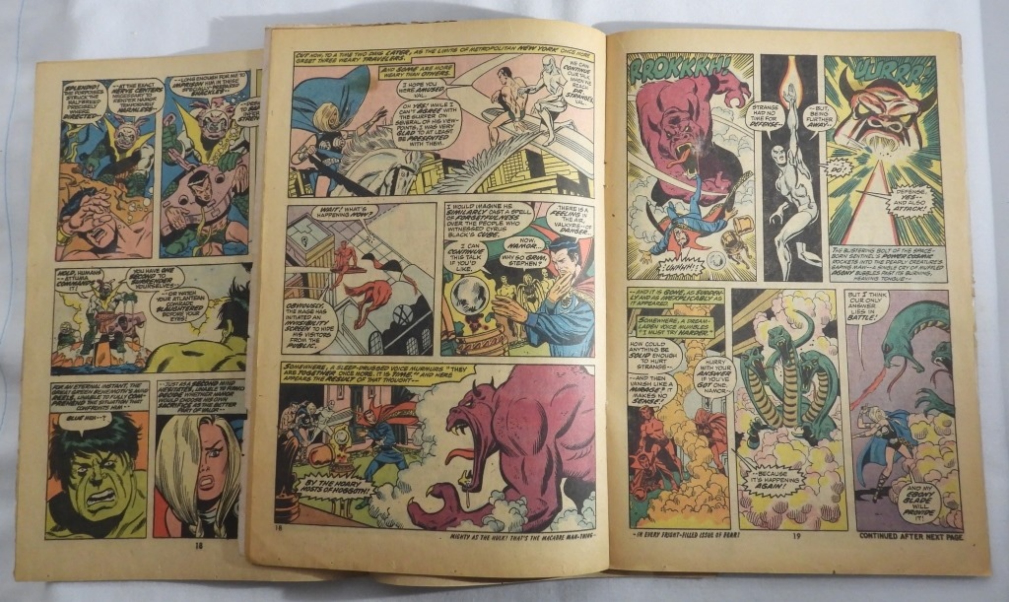 Defenders #6 & 7 Marvel 1973