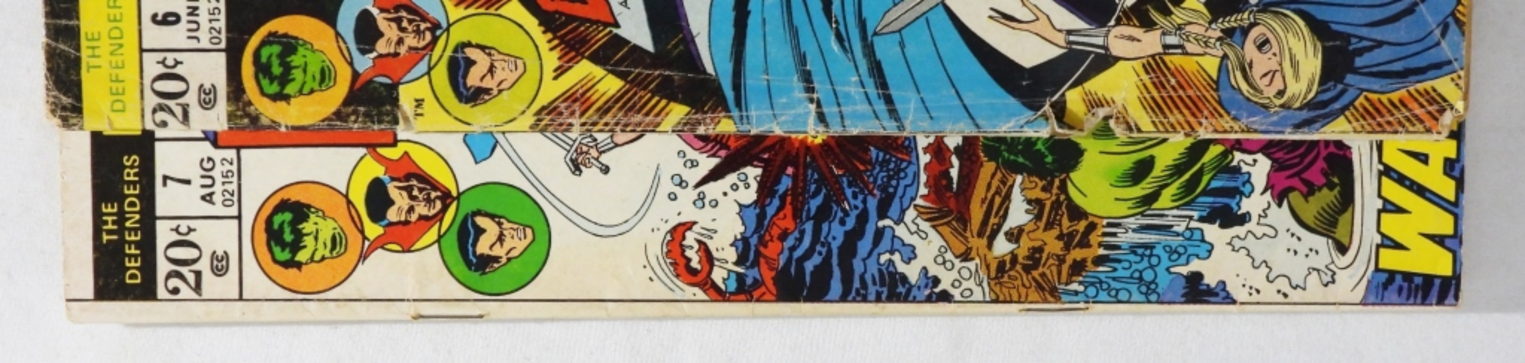 Defenders #6 & 7 Marvel 1973