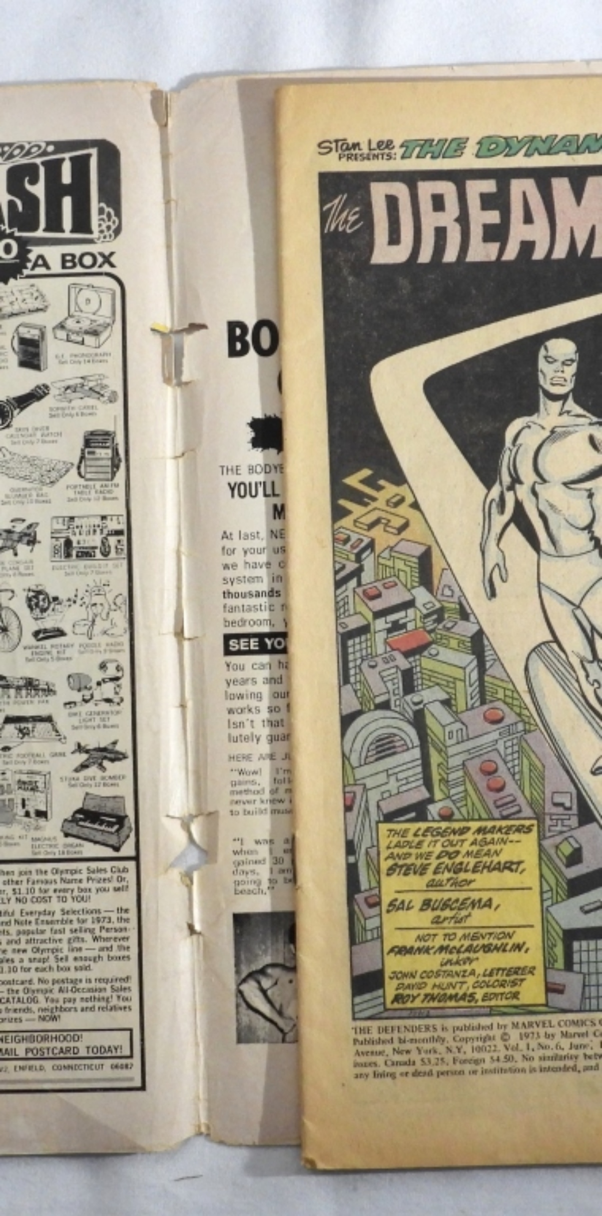 Defenders #6 & 7 Marvel 1973
