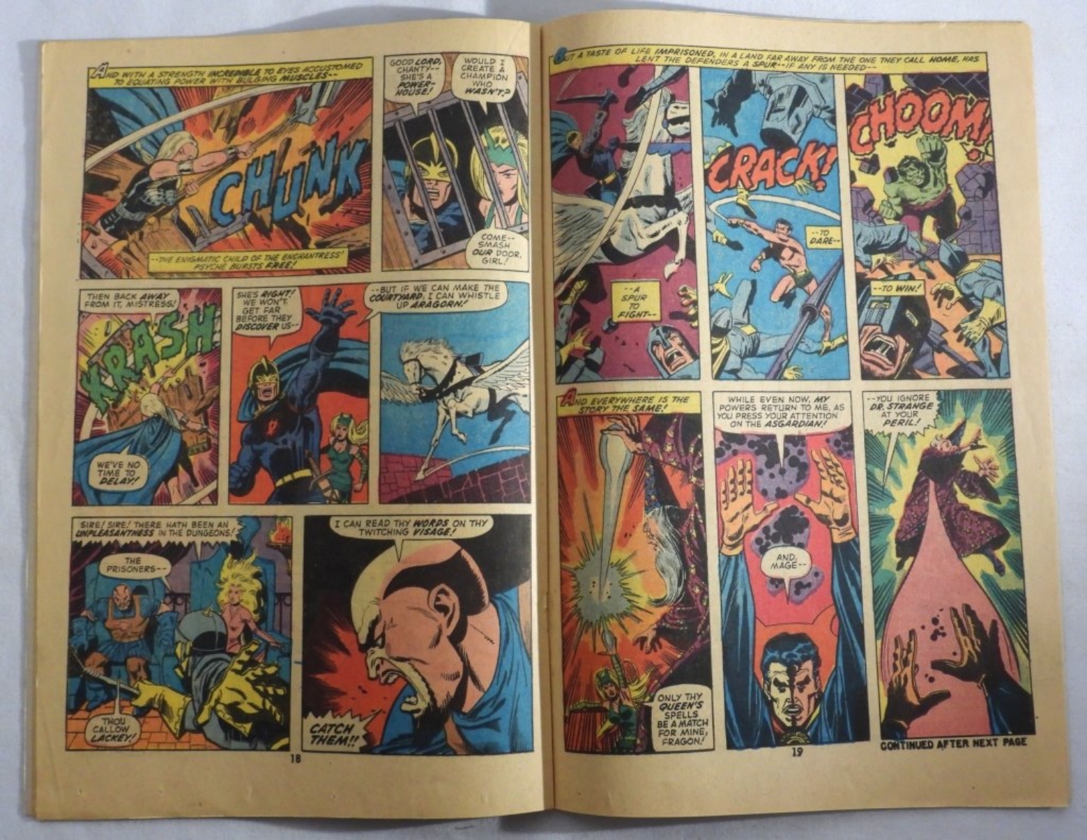 Defenders #4 1973 Marvel Bronze Age Raw