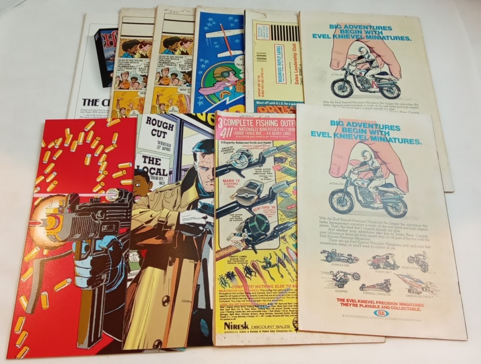 (10) Mixed Ages Of Marvel Comics