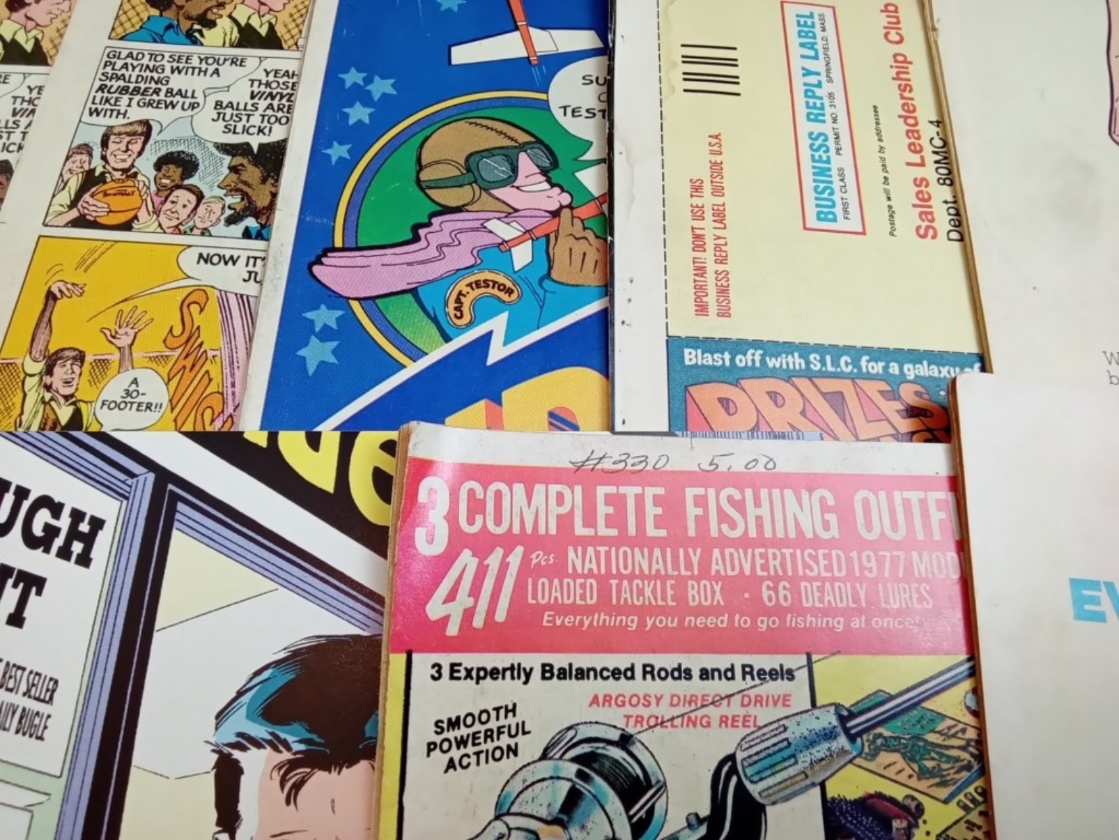 (10) Mixed Ages Of Marvel Comics